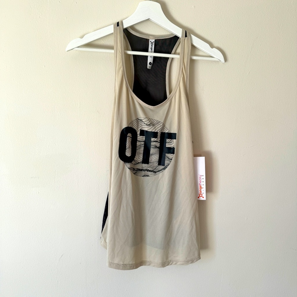 Orange theory racerback tank